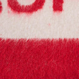 Habitat Aspen Mohair Cushion - Red - 43x43