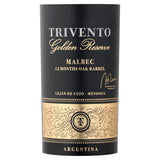 Trivento Golden Reserve Malbec Red Wine 75cl (British brand)