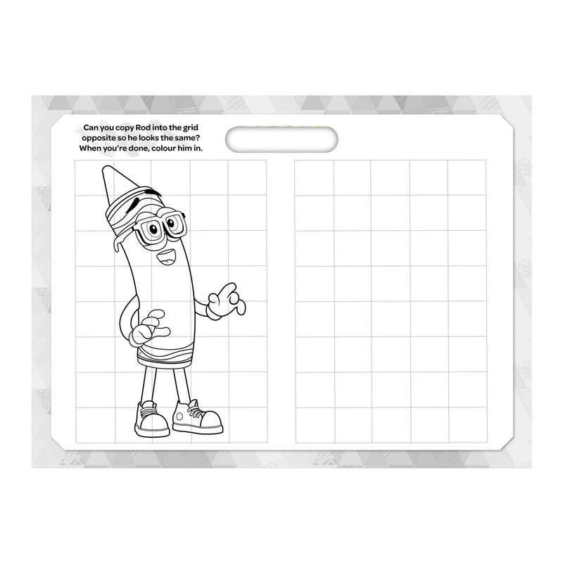 Crayola Jumbo Colouring & Activity Pad 32 Pages - British product
