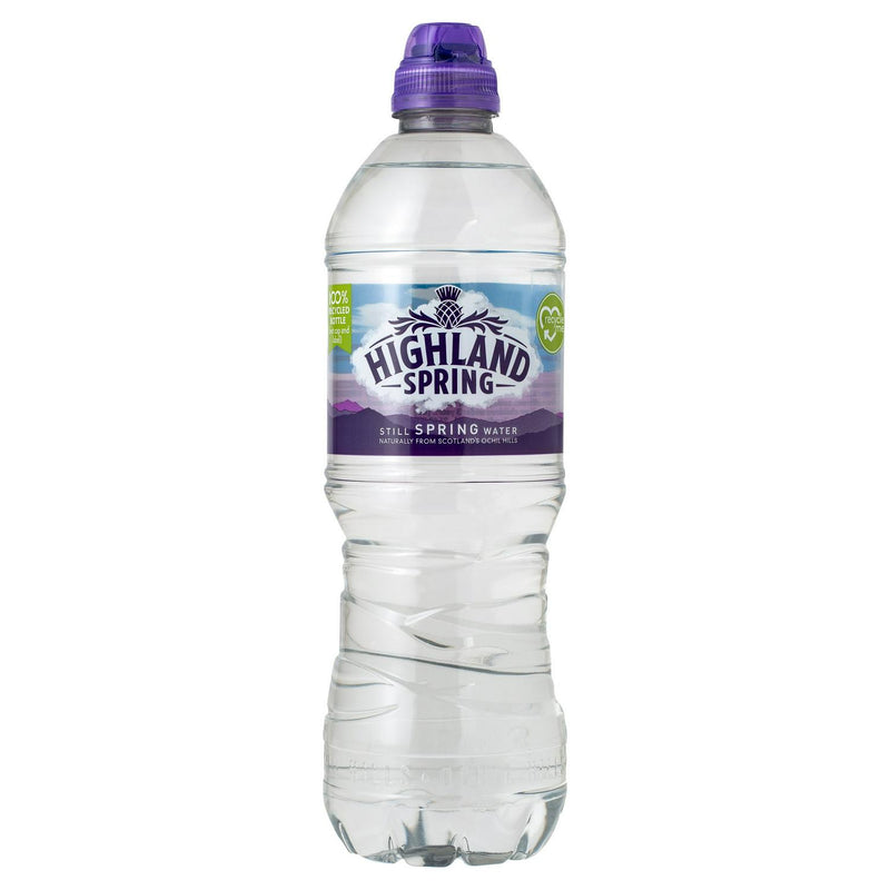Highland Spring Still Water Sports Cap 750ml