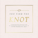 Sainsbury's Wedding Greeting Card You Tied the Knot 15.9cm (British brand)