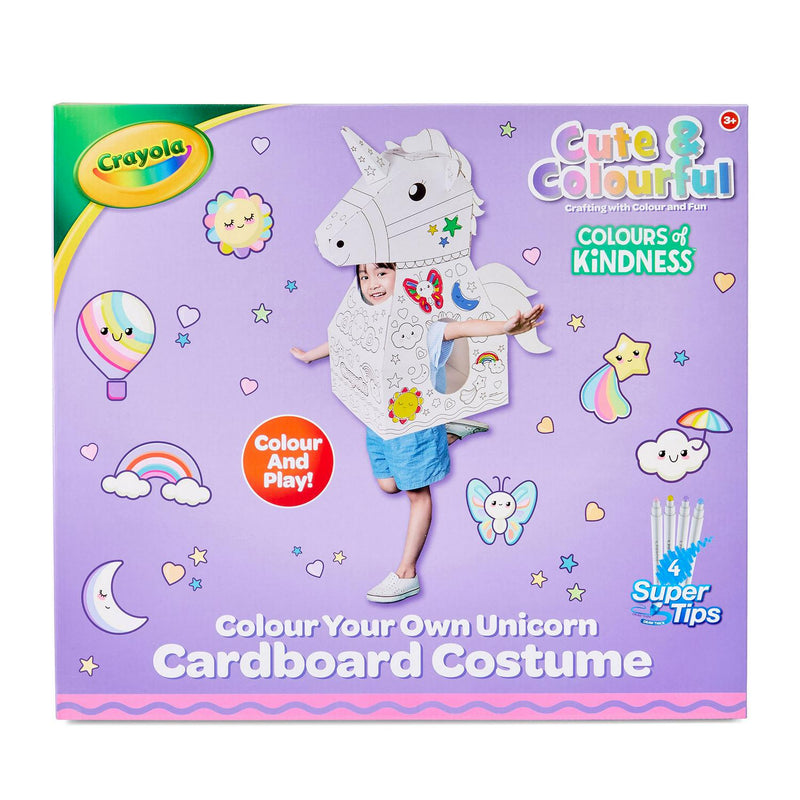Crayola Dinosaur and Unicorn Colour Your Own Costume - British product