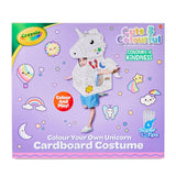 Crayola Dinosaur and Unicorn Colour Your Own Costume - British product
