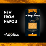Napolina Italian orzo pasta 500g, imported from the UK.