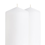 Habitat Large White Pillar Candle Pack of 4, UK version