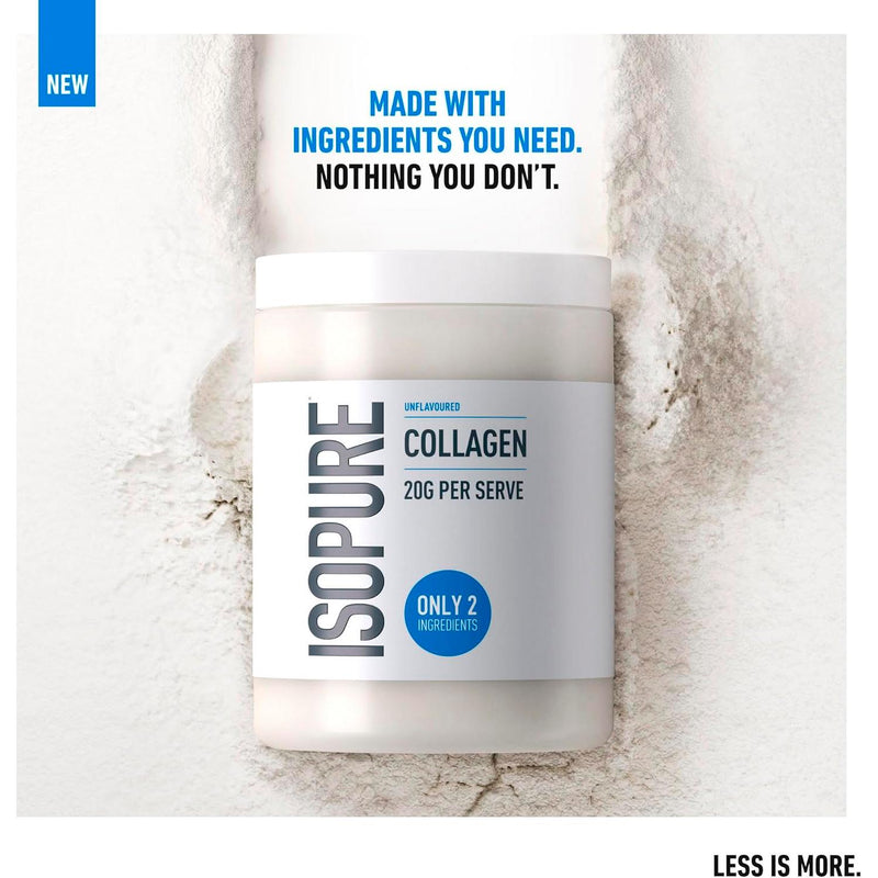 Isopure Collagen powder Unflavoured 300g, UK version