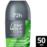 Dove Men+Care Antiperspirant Extra Fresh Deodorant Roll On 50ml