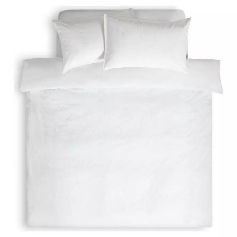 Habitat Seersucker Bedding Set White