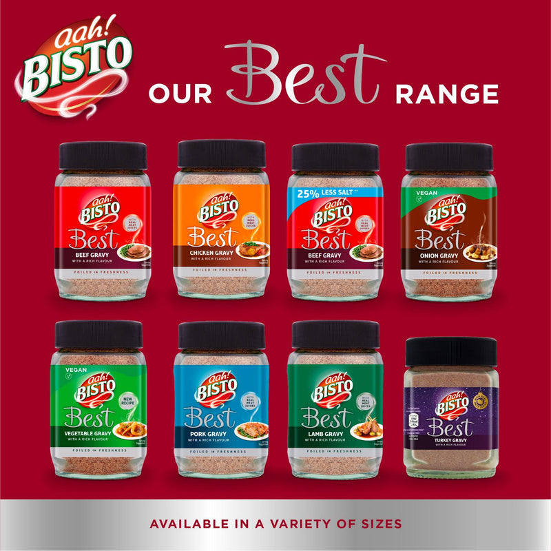 Bisto beef gravy granules 230g container imported from UK - British product