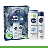 Sainsburys Sensitive Skin Care Gift Set for Men with Shower Gel and Deodorant- Buy online at McGrocer
