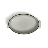 Habitat Ceramic Oval Roaster Grey 29cm, UK version