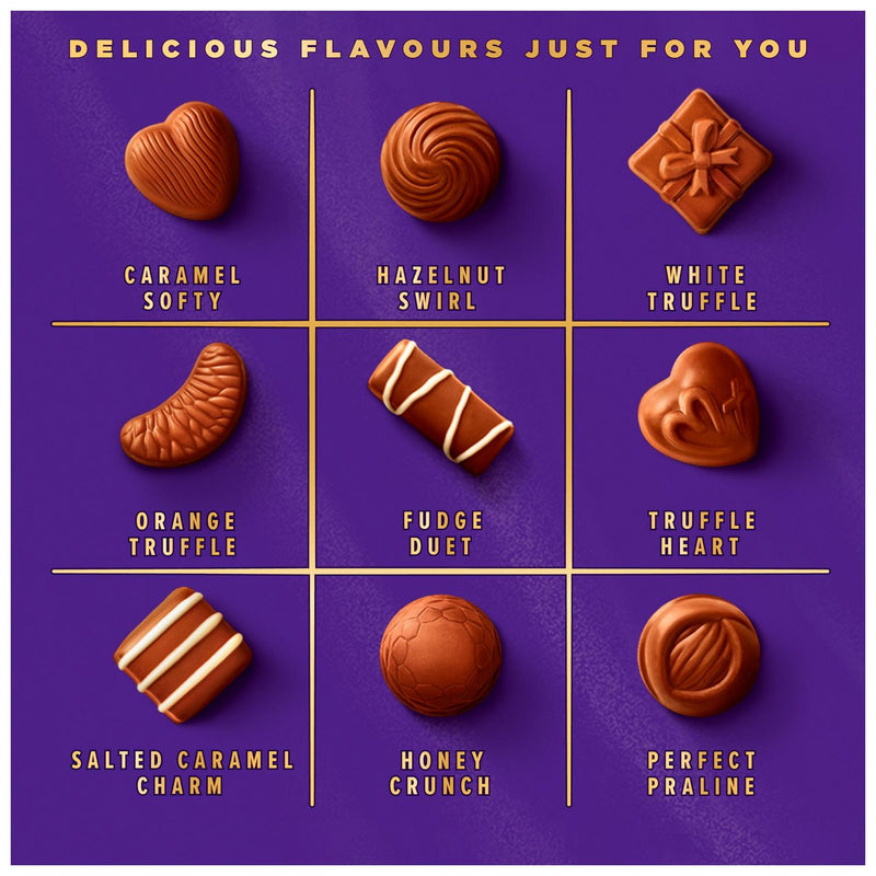 Cadbury Milk Tray assorted chocolates 312g - British product