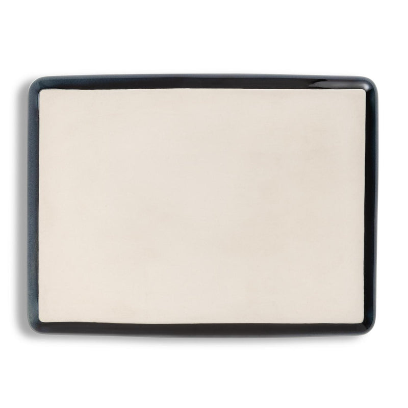 Habitat stoneware roaster navy blue 27cm x 21cm, UK version