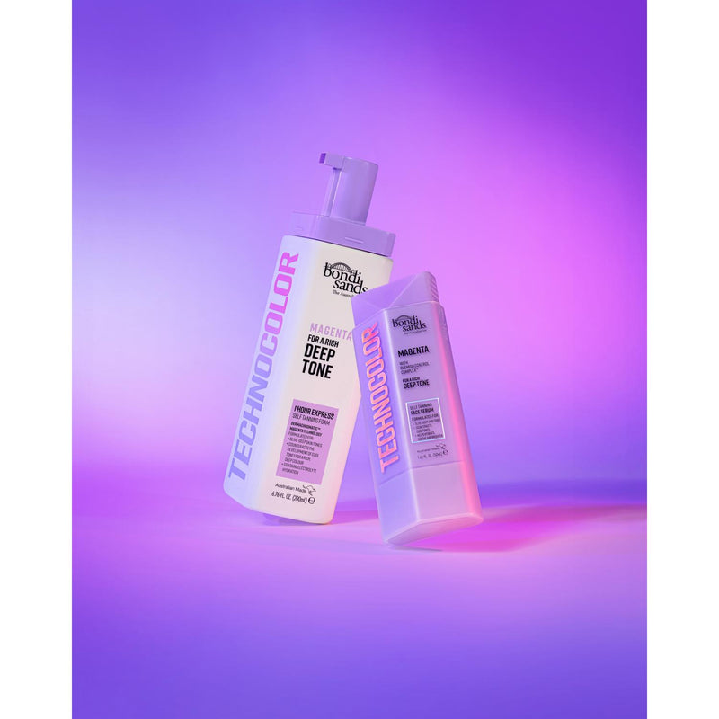 Bondi Sands Technocolor Magenta self tanning face serum 50ml - British product