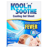 Kool N Soothe Cooling Gel Sheets 4-Pack Age 1+, UK version