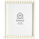 Habitat bobble picture frame white 8x10, UK version