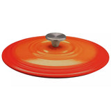 Habitat 5.3 Litre Cast Iron Casserole Dish - Orange