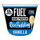 Fuel10K vanilla rice pudding snack pot 210g - British product