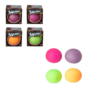 10cm Colour-Changing Glow-in-the-Dark Stress Ball for Stress Relief