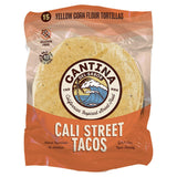 Cantina Cali Street Tacos yellow corn flour tortillas 250g - British product
