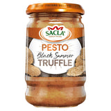 Sacla Black Summer Truffle Pesto 190g (British brand)