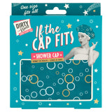 Waterproof Shower Cap with Polyester Outer and EVA Lining, One Size Fits All