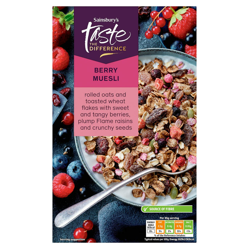 Sainsbury's Berry Muesli, Taste the Difference 500g