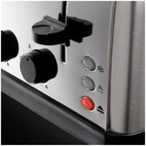 Russell Hobbs 4 Slice Toaster Stainless Steel Brushed, imported from the UK