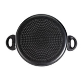 Habitat 24cm aluminum stock pot with tempered glass lid, UK version
