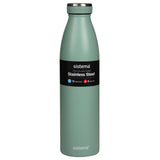Sistema Hydrate stainless steel bottle multicolour 750ml (British brand)