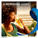 Peroni Nastro Azzurro ABV 5% Cans 4 x 440ml