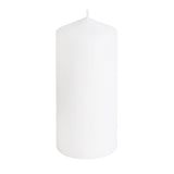 Habitat Large White Pillar Candle Pack of 4, UK version