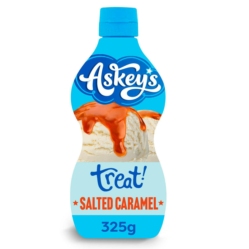 Askeys salted caramel dessert sauce 325g - British product