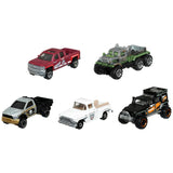 Matchbox Pack of 5 Car Vehicles, imported from the UK