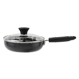 Sainsbury's Home black aluminium egg poacher 20cm diameter (British brand)
