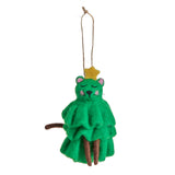 Habitat felt cat Christmas tree decoration, UK version