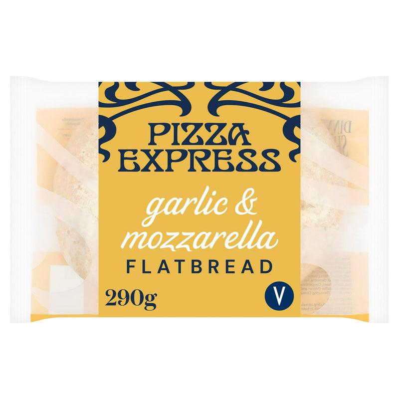 Part-Baked Garlic & Mozzarella Flatbread 290g