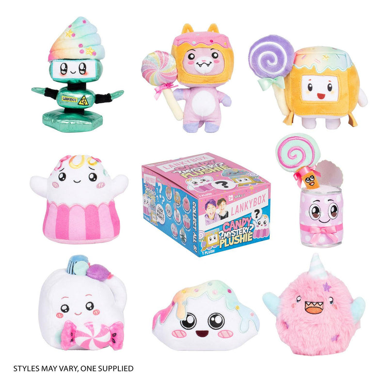 Lankybox Mini Mystery Plushie Soft Toy, UK version