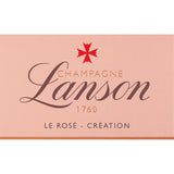 Champagne Lanson Le Rosé Création 75cl