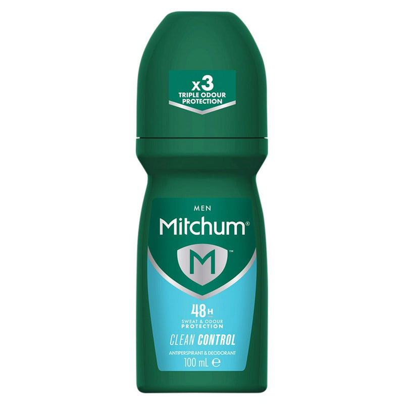 Mitchum Men 48hr Protection Clean Control Deodorant 100ml, imported from the UK