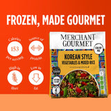 Merchant Gourmet Aromatic Korean Style Vegetables & Mixed Grains 400g