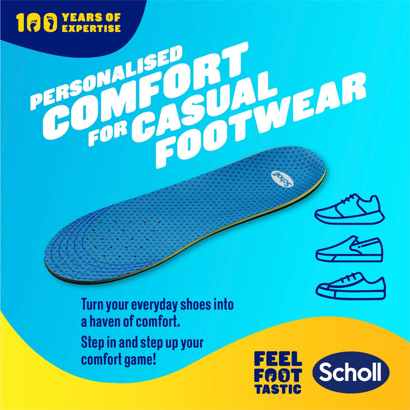 Scholl GelActiv Casual Shoe Insoles Large (British brand)