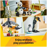 LEGO Creator 3in1 Wild Animals: Panda Family Toy Set 31165