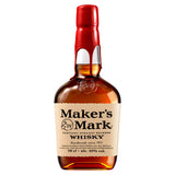 Maker's Mark bourbon whisky 70cl, imported from the UK