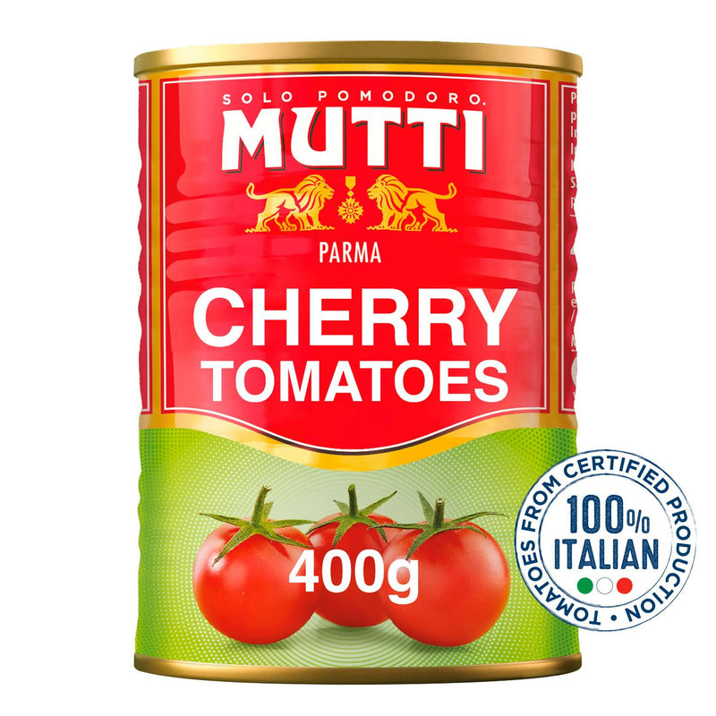 Mutti Cherry Tomatoes in Tomato Juice 400g, imported from the UK