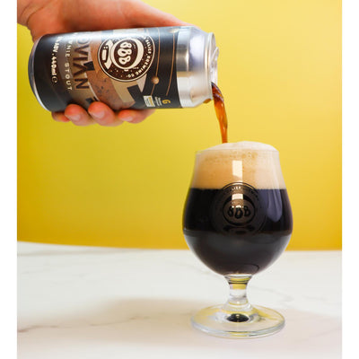 Sainsburys Chocolate and Coffee Stout with Surplus Brownies and Pasta 440ml- Buy online at McGrocer