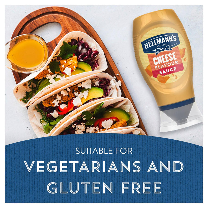 Hellmann's Cheese Flavour Sauce Squeeze 250ml