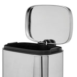 Sainsbury's Home 5 Litre Rectangular Bin - Chrome