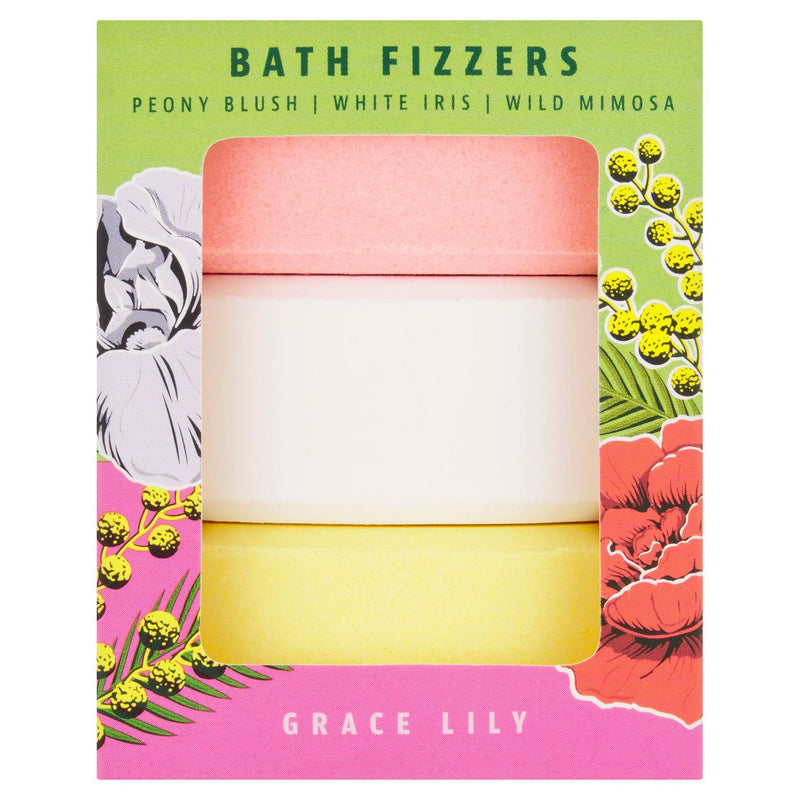 Bath Fizzers Grace Lily 3 x 70g