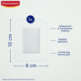 Elastoplast Antibacterial XXL Waterproof Dressings x5